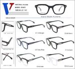 Оправа пластиковая из ацетата с флексом D3025-DA