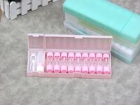 Soft contact lens kit with 9 containers DF-9RGP套装