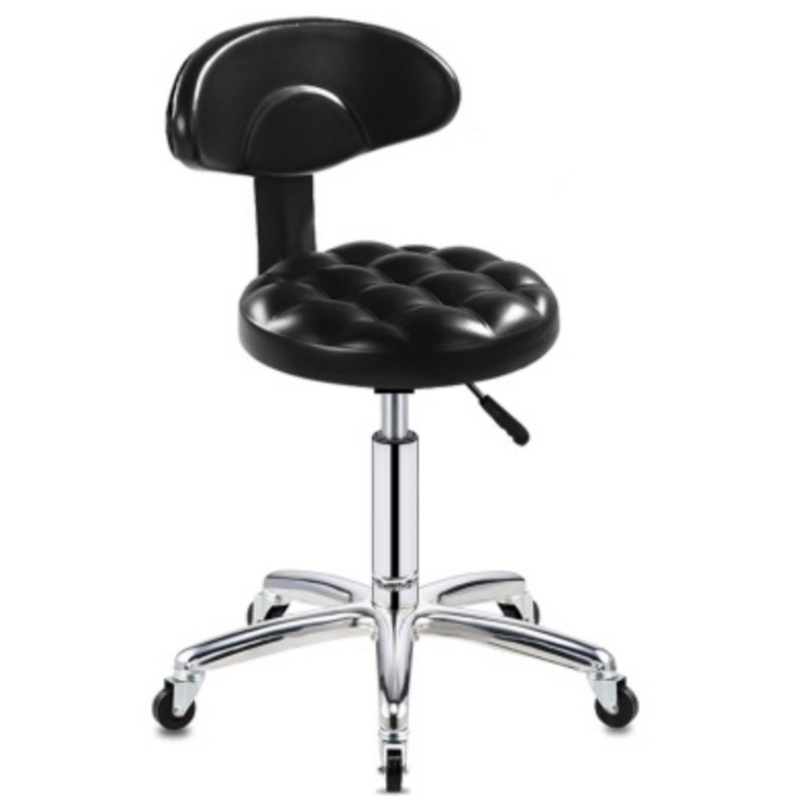 Стул вращающийся маленький на колесиках с подъемником 靠背