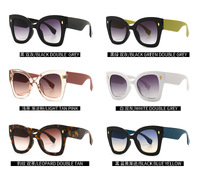 Sunglasses Elit cross-border modern model square 2107