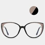 TR90 plastic frame or glasses with blue light protection, with spring hinges FA87227