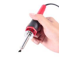 Soldering heating iron pen for glasses repair, 30 W, with interchangeable tips