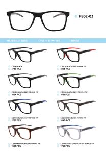 TR-90 plastic frames for glasses FE02-03