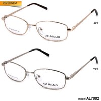 Mens cheap metal frames for glasses Allmilmo AL7082