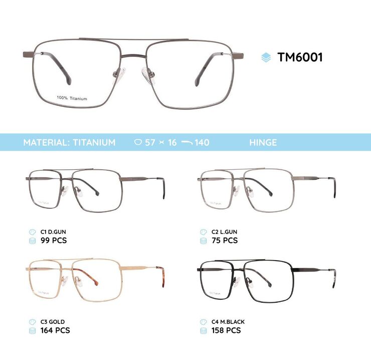 Titanium frames TM6001