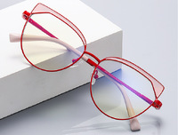 Оправа металлическая с линзами блю-блокерами 3041