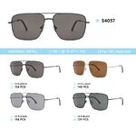 Metal frame polarized sunglasses S4037