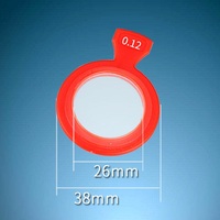 Линзы с пластиковым ободком для меднабора