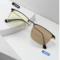 Photochromic glasses with blue light and UV protection 9682-GT
