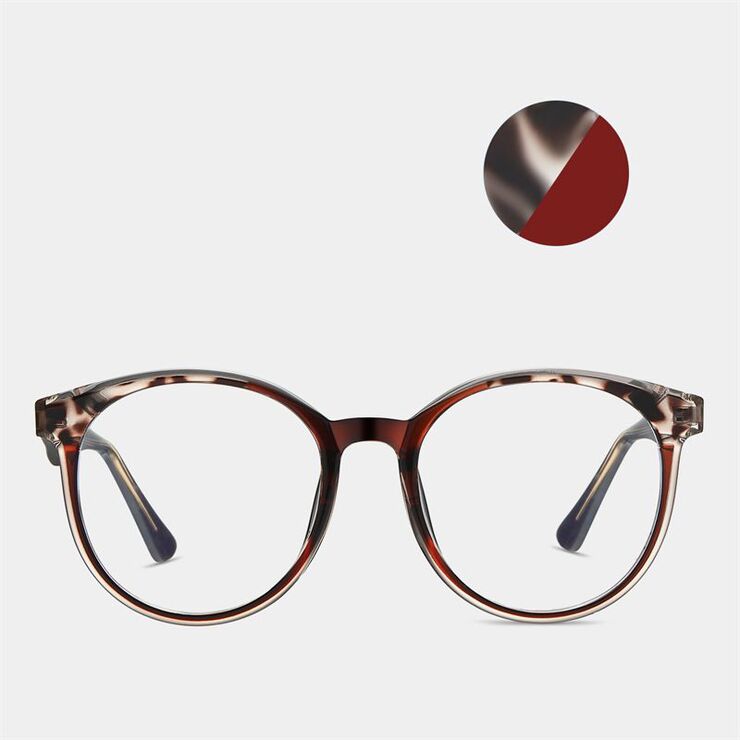 TR90 plastic frame or glasses with blue light protection, with spring hinges FA87215