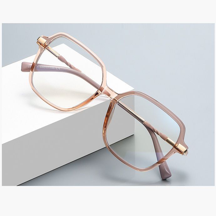 Plastic TR90 + metal frames for glasses with Blue Ray Cut protection and flex hinges FOCUS FCS2211