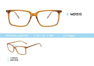 Plastic acetate eyeglasses frame for men WD1513