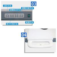 Рабочее место офтальмолога, комбинированный стол + кресло CS-700A