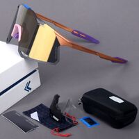 Safety shockproof sported polarized goggles, 2-lens and box set, 骑行-MS5-套装-DX