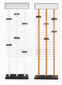 Стойка для очков напольная на 60 мест без замка и колёс HD738