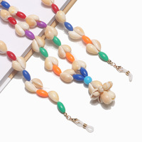 Металлическая цепочка для очков с ракушками GL1105