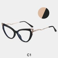 TR90 plastic frame or glasses with blue light protection, with spring hinges FA87307 