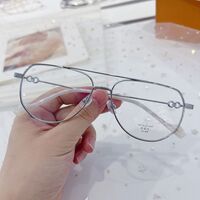 Оправа металлическая с линзами Blue Ray Cut MAMO 52065