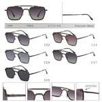 Polarized metal sunglasses for women Leke LK34066