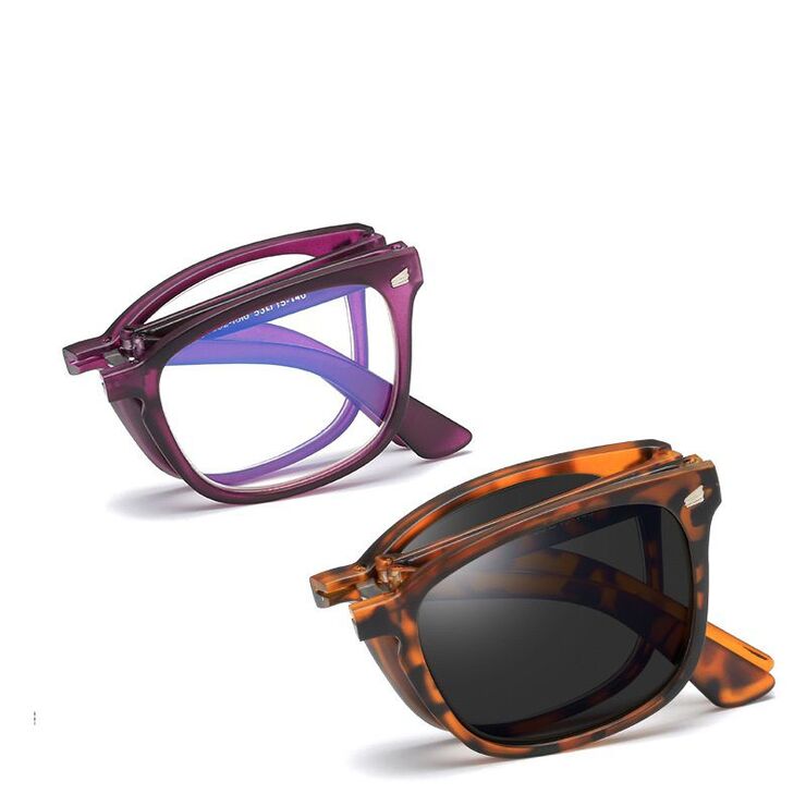 Photochromic portable glasses with protection Blue Cut KY8082