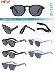 Polarized acetate plastic sunglasses RY89614S