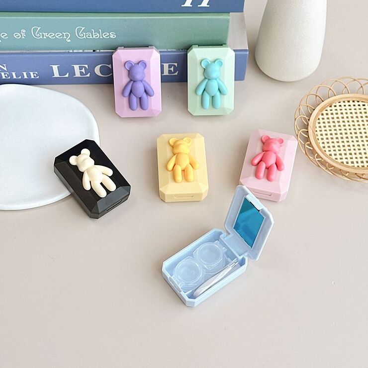 Mini soft contact lens 107全身小熊