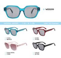 Plastic acetate frames polarized sunglasses WD5099