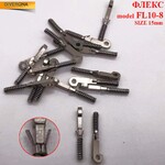 Uncovered glasses spring hinge FL10-6 (price is for 1 set - 40 pieces) 15mm