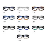 Plastic frames for glasses TR90+CA material (flex hinges) FOCUS FCS2102