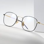 Металлические очки с защитой от синего света Blue Block FENQI F1901