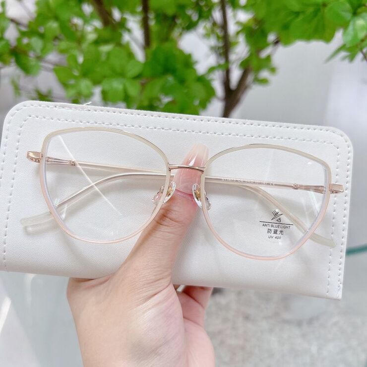 Combined frame (metal + TR90) with Blue Ray Cut protection lenses MAMO S11873