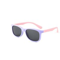 Polarized silicone sunglasses with UV400 protection for kids T18006
