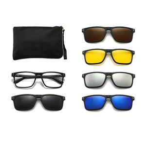 El Dorado frames with polarized sunshades set (clip-on) on magnet 2287A (5 pieces) 