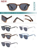 Polarized acetate plastic sunglasses with spring hinges RY89604S