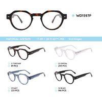 Plastic acetate eyeglasses frame WD1597P