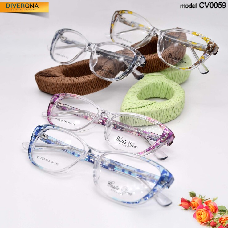 Plastic eyeglass frames Costa Viva CV0059