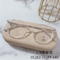 Оправа гибридная, металл + TR90, линзы с Blue Block покрытием SANTA 01243