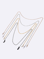 Retro fashion acrylic transparent glasses chain GM099