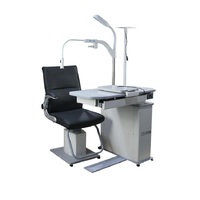 Ophthalmologist workstation, combined table + chair CS-560B, tabletop 980*490 mm
