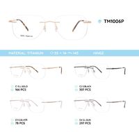 Titanium frames rimless TM1006P