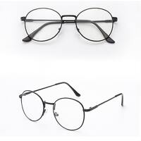 Metal eyeglasses for reading L7010-916, diopters from 0.00 to -4.00, not centered 