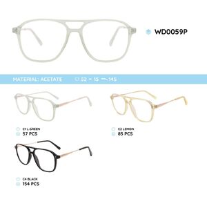 Plastic acetate eyeglasses frame for women WD0059P