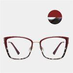 Оправа для очков комбинированная (металл + TR90) с защитой от синего света, с флексом FA87258