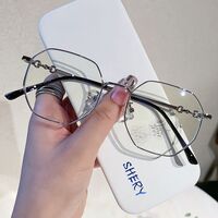 Metal Blue Block glasses with blue light protection FENQI F01312