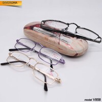 Очки лектор металлические Vizzini V858 (хит продаж)