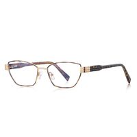 Metal + TR90 plastic Blue Blocker glasses frame for women with UV and blue light protection lenses More FCS3161