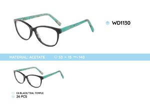 Plastic frames for glasses acetate material WD1130