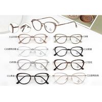 Combined frame (metal + TR90) with Blue Ray Cut protection lenses MAMO S11827