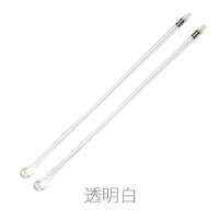 Plastic glasses sleeves BY-15-123, length 123 mm, round hole 1.4 mm (price for a  pair)