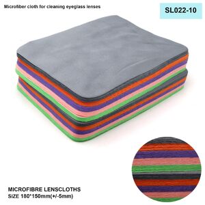 Салфетка из микрофибры для протирки линз в очках SL022-10 15 * 18 см +/-0.5